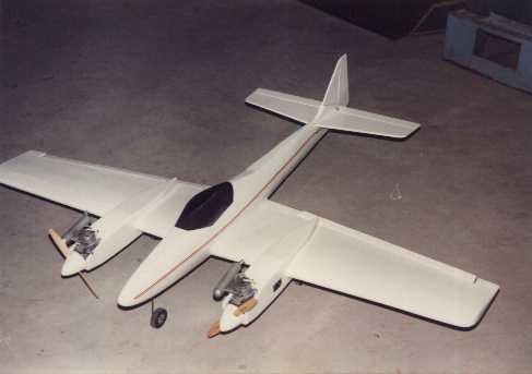 twin engine rc plane plans